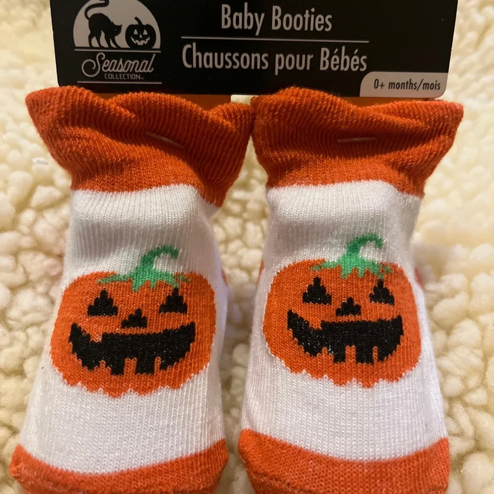 Halloween Baby Pumpkin Socks